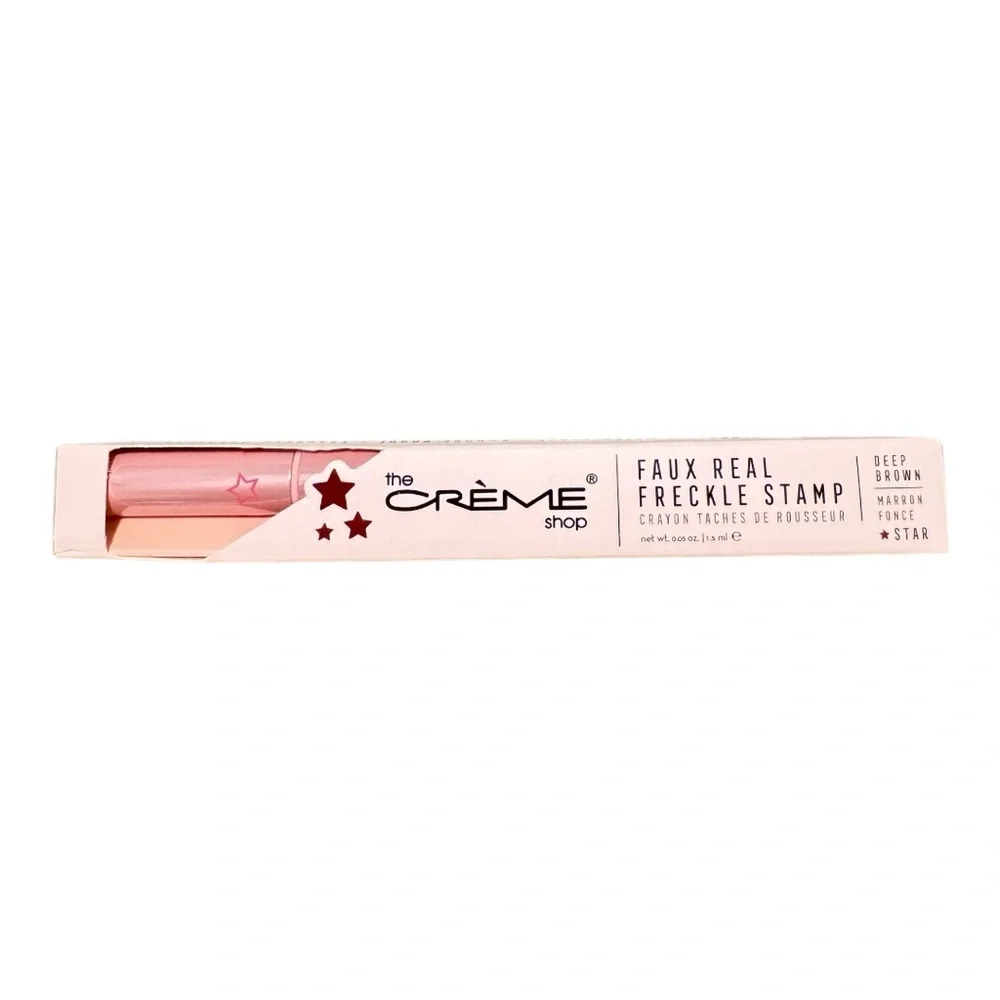 The Creme Shop Faux Real Freckle Stamp Deep Brown Dual Sided Felt Tip